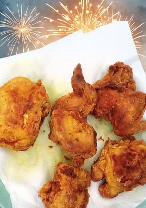 صورة لوصفة بروستد دجاج 🐔🐔😋