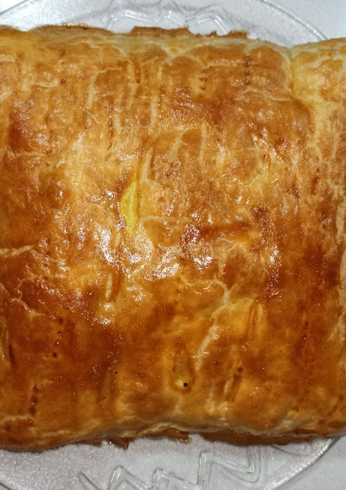Una foto de Empanada de pollo y puerro con ClickChef
