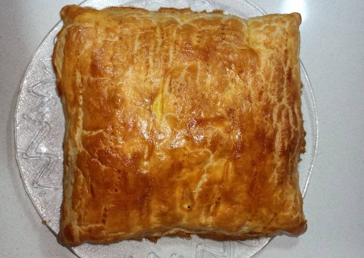 Empanada de pollo y puerro con ClickChef