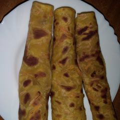 A picture of Carrot chapati#wheatflourchallenge#4wkschallenge.