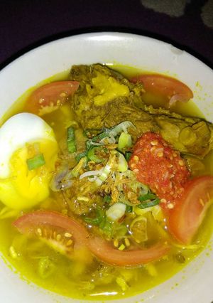 Foto resep Soto ayam sederhana