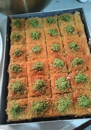 صورة لوصفة بقلاوة القطايف