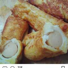 รูปของ Roti sosis goreng
