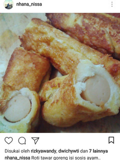 Foto resep Roti sosis goreng