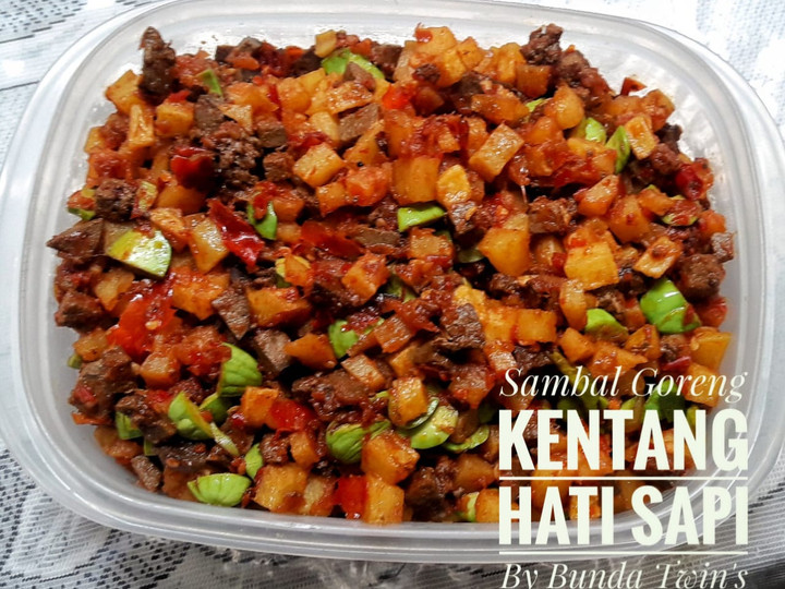 Resep Sambel Goreng Kentang Ati Sapi, Sempurna