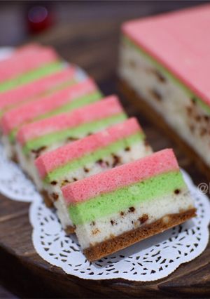 Foto resep Bolu lapis kukus putih telur #homemadebylita