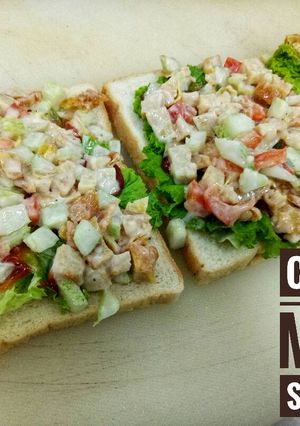 Foto resep Chicken Mayo Sandwich - Roti Sandwich dengan Ayam Mayonaise
