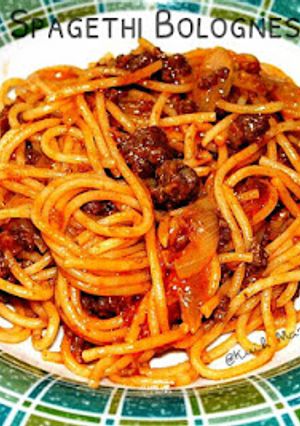Foto resep Spagethi Bolognese
