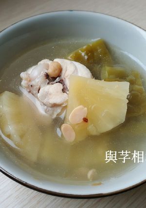 鳳梨苦瓜雞湯 的食譜成品照片