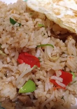 Foto resep Nasi goreng ala kadarnya