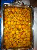 Dulce de Navidad Tejocotes en dulce
