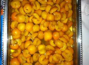 Una foto de Dulce de Navidad Tejocotes en dulce