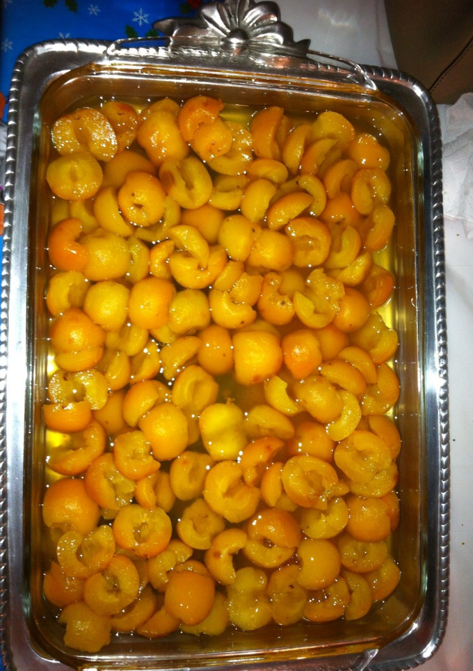 Una foto de Dulce de Navidad Tejocotes en dulce