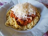 Savanyú káposztás "bolognai" spagetti
