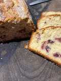 Budín de cerezas