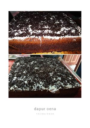 Foto resep Brownies kukus coklat Amanda takaran sendok