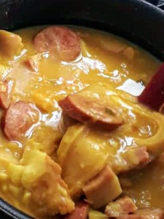 Foto de Mondongo com Feijão branco e calabresa