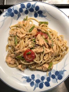Foto resep Salmon Cream Pasta