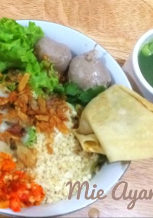 Foto resep Mie Ayam Pangsit