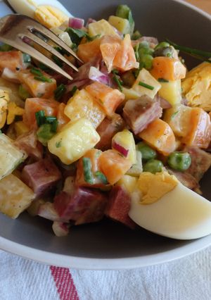 Une photo de Salade russe