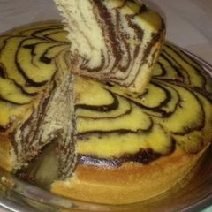 Zebra cake A picture of Zebra cake.