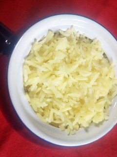 A picture of Turmeric Coconut Basmati Rice #coastal coconut dish contest.