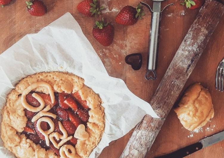 Crostata alle fragole (Milleuno modi per dire GRAZIE!)