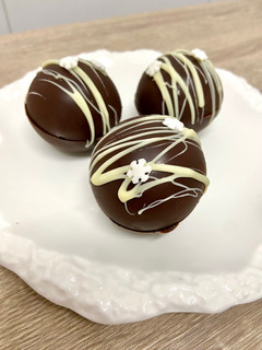 Foto principal de Bombas de chocolate navideñas