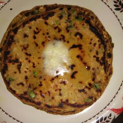 Coriander paratha A picture of Coriander paratha.