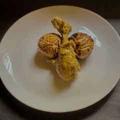 A picture of Litti Chicken.