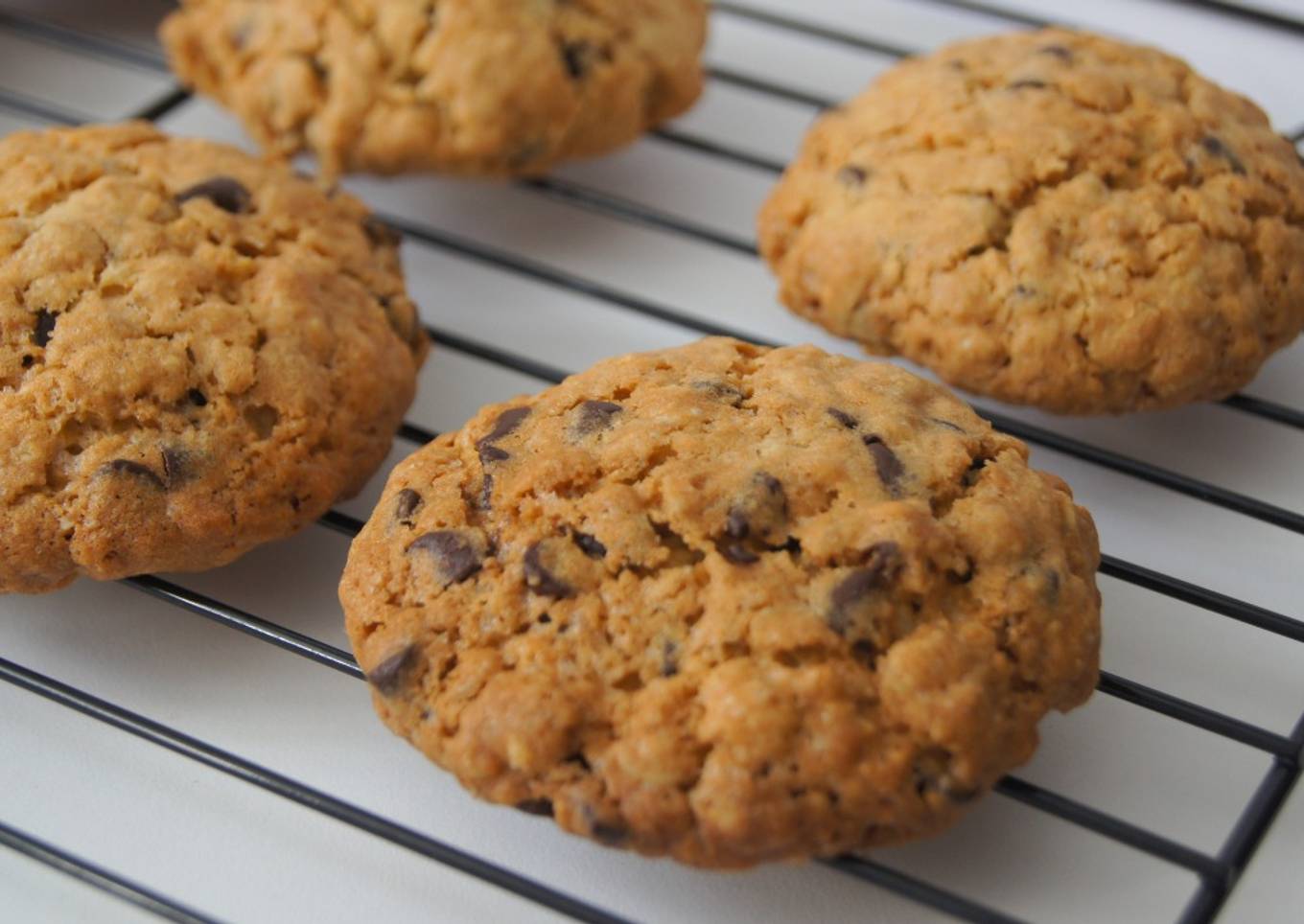 Cookies Flocons d'avoine et pépites de chocolat