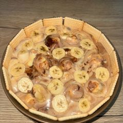 A picture of Banana pudding cake 🎂.