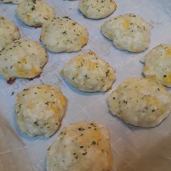 A picture of Cheddar Drop Biscuits.