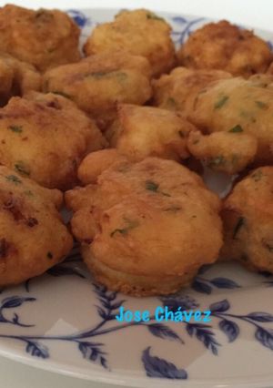 Una foto de Buñuelos de Bacalao