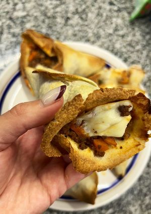 Una foto de Conitos de carne (burritos rellenos) 🌯
