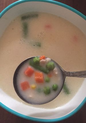 Foto resep Vegie chicken cream soup
