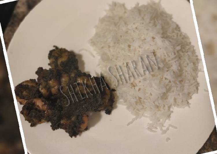 Bhuna Coriander Prawns đ¤