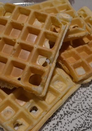 Une photo de Gaufres ultra express