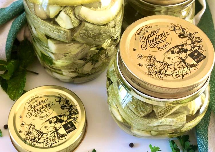 Zucchine sott’olio