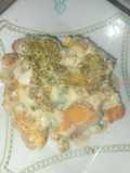 GRATINADO VEGANO DE PAPA, COLIFLOR, BROCOLI Y BONIATO