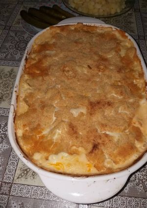 صورة لوصفة معكرونه بشاميل