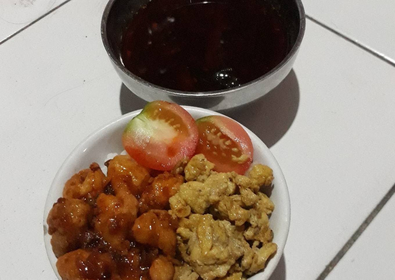 Langkah Mudah untuk Menyiapkan Nasi bento saus barbeque homemade Anti
Gagal