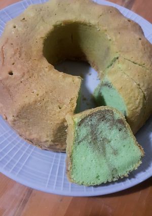 Foto resep Bolu jadul pandan lembut