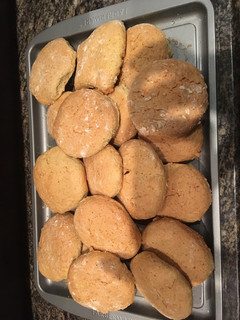 Una foto de Galletas de limón y coco