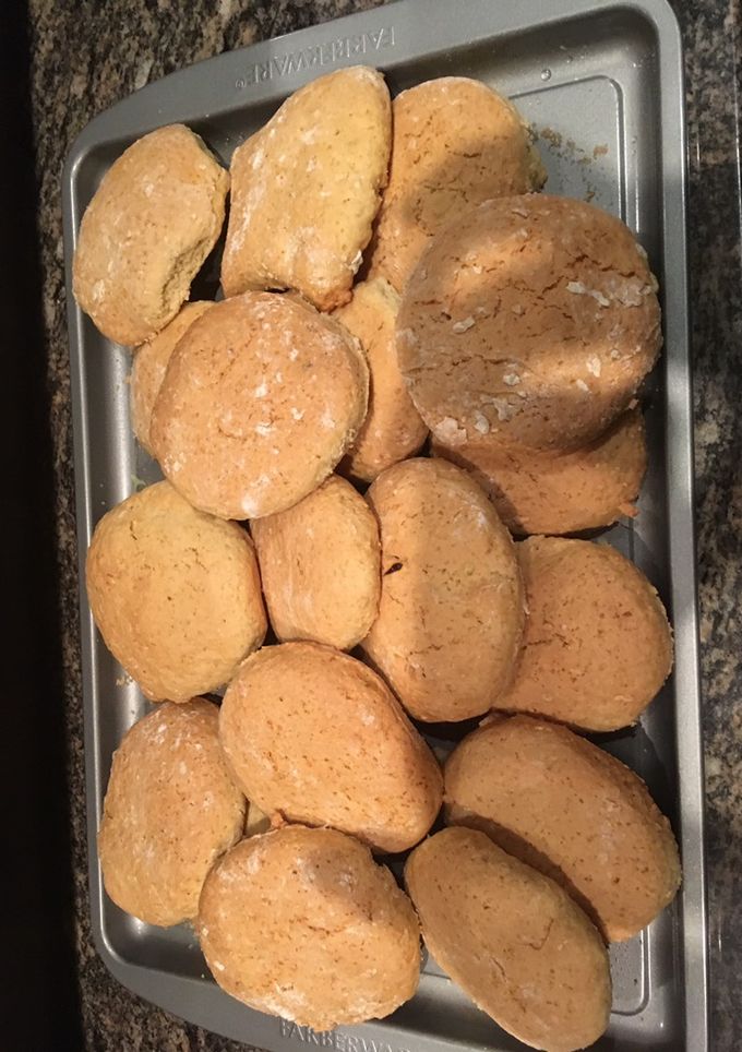 Una foto de Galletas de limón y coco