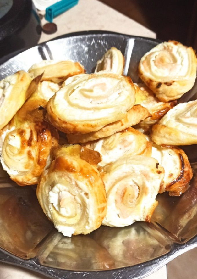 Una foto de Rollitos de salmón con queso Philadelphia