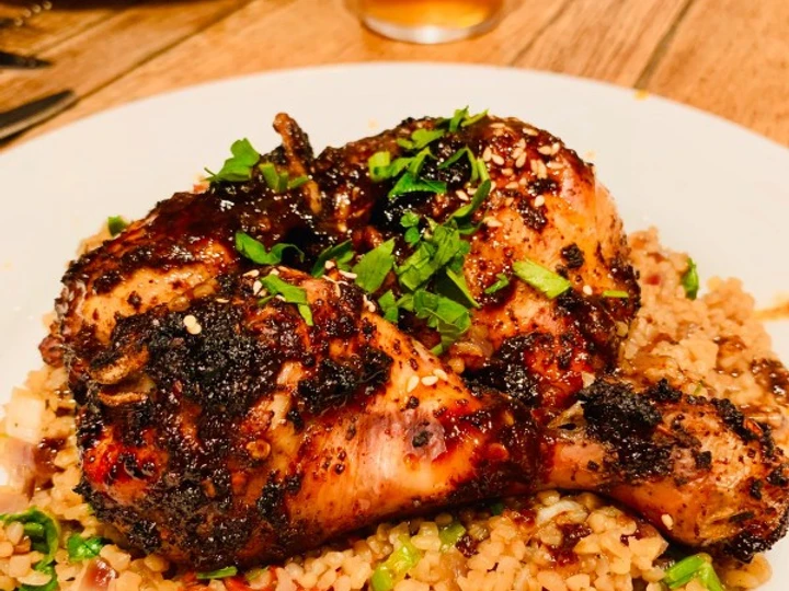 Recipe Sumac Chicken with Bulgur Salad the Delicious Tasty