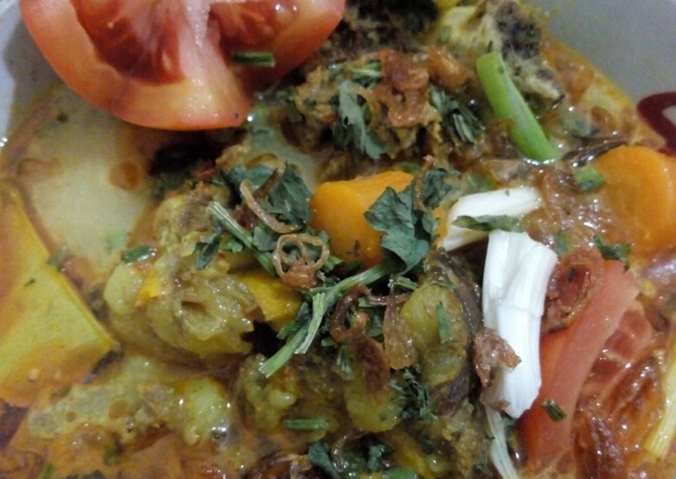 Soto iga sapi sederhana