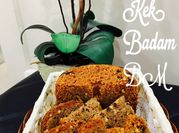 Gambar kek badam