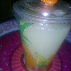 A picture of Ginger juice.